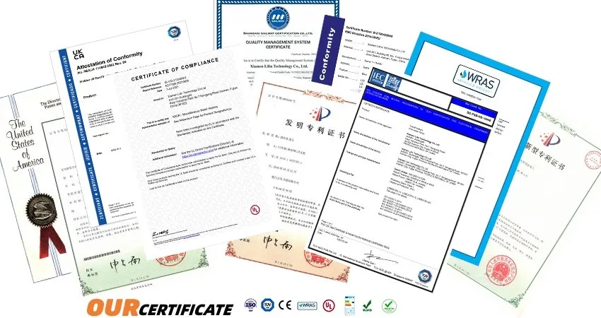 WRAS Approved Xiamen Smart Water Tech WRAS Approved Xiamen Smart Water Tech